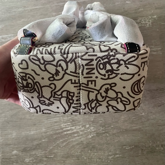 NWT Disney Parks Dooney and Bourke Minnie Mouse Line Art Backpack Bag 2022 - Picture 8 of 10